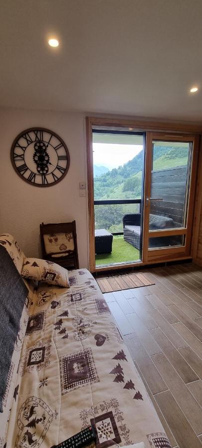 Studio Uissan Pour 5 Personnes A Cote Des Pistes Huez エクステリア 写真